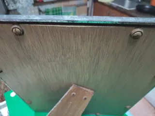 Manualidad Marco Vintage Perro y Muñeca