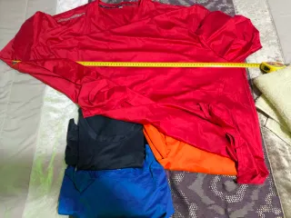 4 Camisetas Deportivas Secado Rápido 7XL