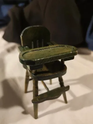 Set mobili miniatura casa bambole vintage