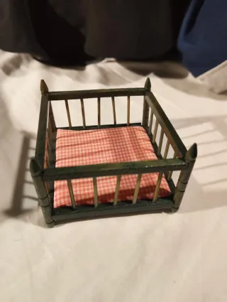 Set mobili miniatura casa bambole vintage