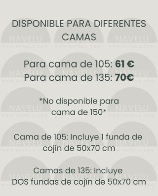 Bouti Chenilla Azul para Cama 105/135