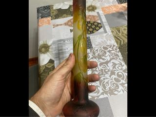 Jarrón Galle firmado antiguo