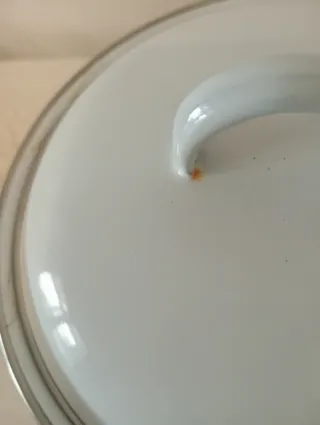 Set 2 pentolini smaltati decorati