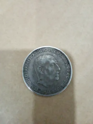 Moneda 100 Pesetas Franco 1966