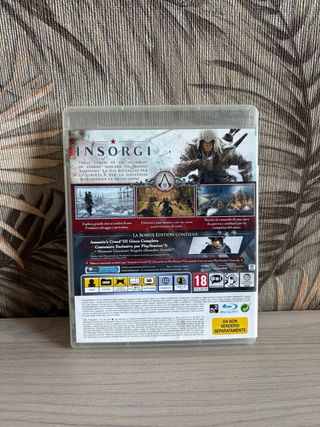 Assassin's Creed III PS3