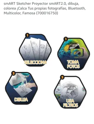 Proyector Dibujo smART Sketcher 2.0 Famosa