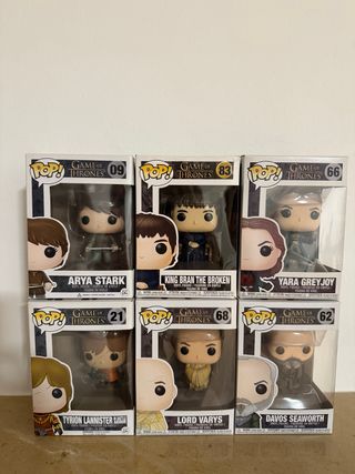 Lote 6 Funko Pop! Juego de Tronos