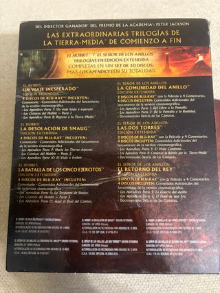 El Hobbit y El Señor de los Anillos Trilogía