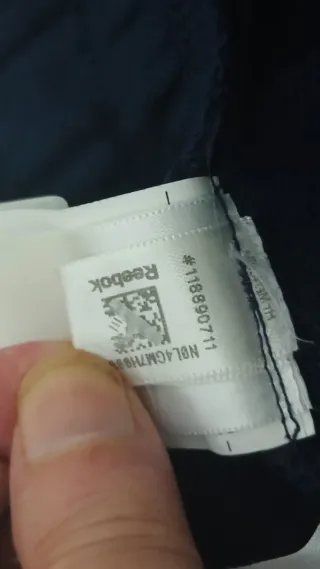 Pantalón chándal Reebok Talla S Azul