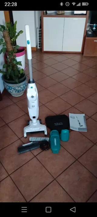 Lava asciuga aspira pavimenti automatico nuovo