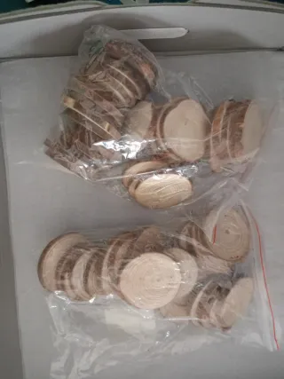 Troncos pequeños para manualidades