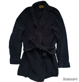 Maglione lungo grigio scuro