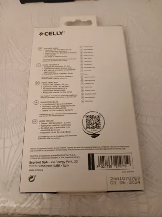 Vetro temperato Celly Full Size iPhone 16 Plus