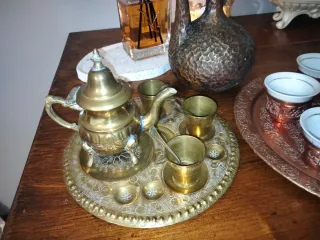 Set Triss Soprammobili Rame Ottone