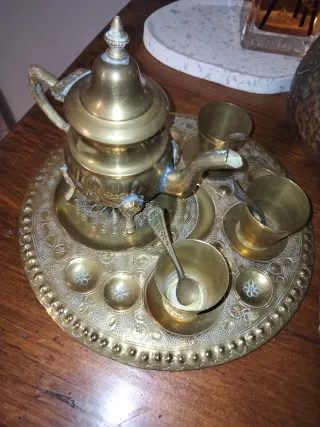 Set Triss Soprammobili Rame Ottone