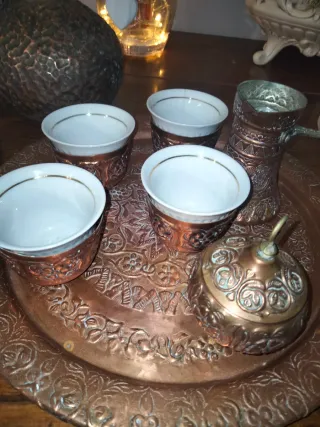 Set Triss Soprammobili Rame Ottone