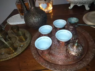 Set Triss Soprammobili Rame Ottone