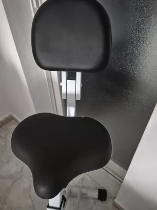 Bicicleta Estática Verde y Negra