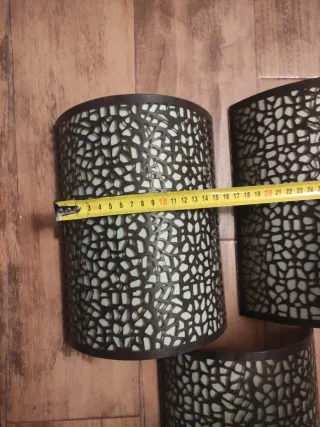 3x Apliques de pared diseño moderno