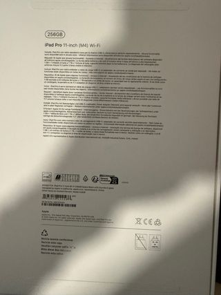 iPad Pro 11 M4 256GB Negro
