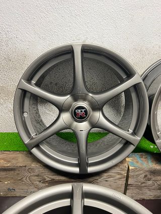 4 Llantas R34 GTR 18x9 ET30 5x114