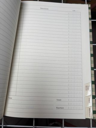 Agenda per la gestione delle spese