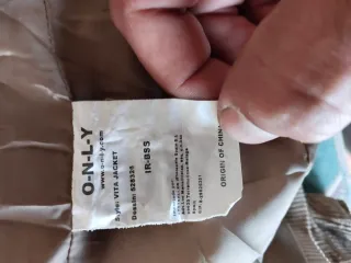 Chaqueta ONLY Beige Talla S