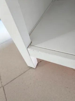 Mueble recibidor armario abierto Ikea Blanco