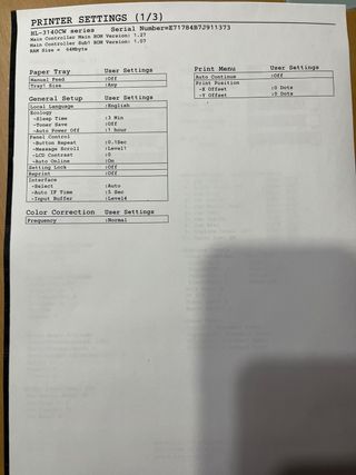 Impresora láser color WiFi Brother HL-3140CW