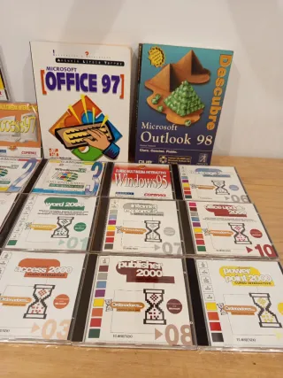Lote Coleccionismo PC Microsoft 1997-2000