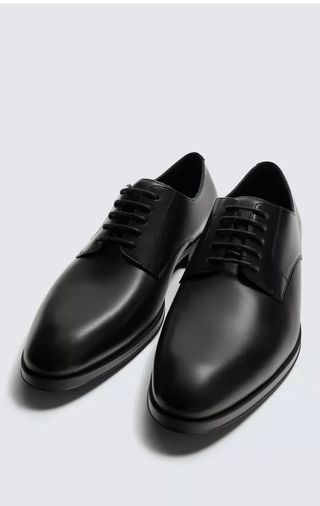 Zapatos de vestir Zara negros talla 44