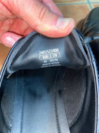 Zapatos de vestir Zara negros talla 44