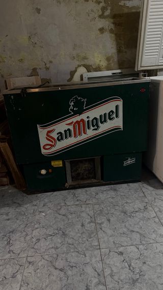 Botellero San Miguel Grande y congelador