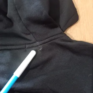 Sudadera térmica negra con capucha TEX Talla L