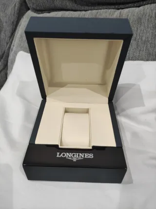 Caja Estuche Reloj Longines Beige