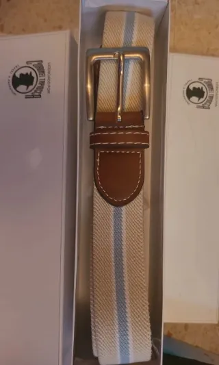 Cinturón Hombre Ajustable Coronel Tapioca