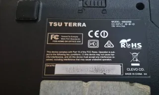 Portátil para piezas