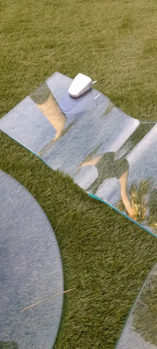 3 Estanterías de Cristal