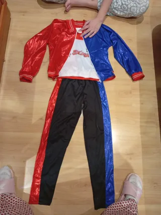 Disfraz Harley Quinn Talla S, para niñ@ de 10 años