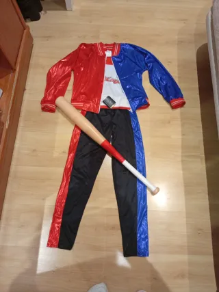 Disfraz Harley Quinn Talla S, para niñ@ de 10 años
