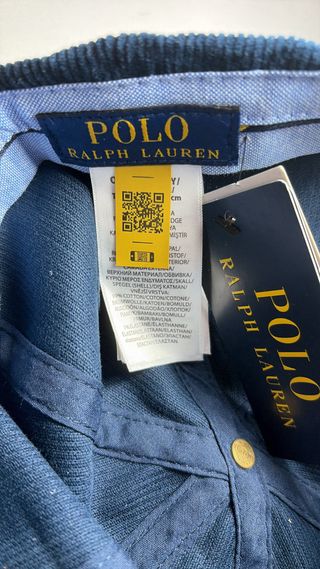Gorra Polo Ralph Lauren Azul Pana