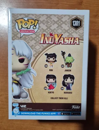 Funko Pop Sesshomaru Inuyasha 1301