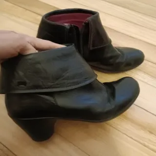 Botines Camper Negros Mujer