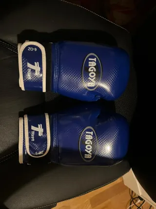 Saco de boxeo y guantes Tagoya