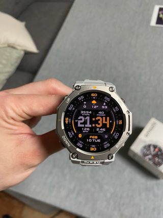 Amazfit T-Rex 3 Smartwatch Gris/Blanco