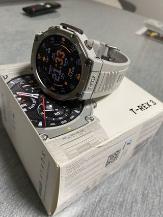 Amazfit T-Rex 3 Smartwatch Gris/Blanco