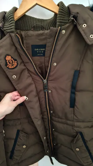 Cazadora Zara con Capucha desmontable