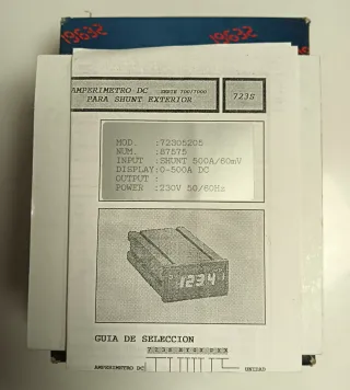 Amperímetro Digital Ditel