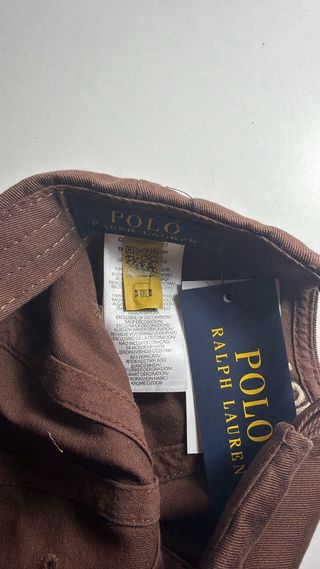Gorra Polo Ralph Lauren Marrón