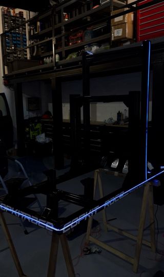 Estructura Simulador Cockpit + Asiento de